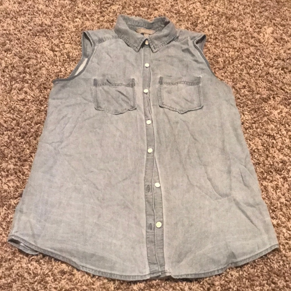 Blue Jean Tank Top